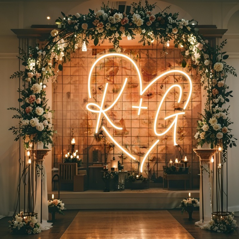 Светодиодная неоновая вывеска  – обзор и цена Led Lighting Wall Decor
