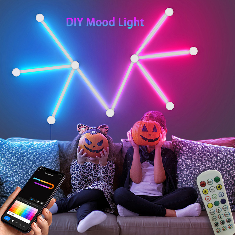 Умный настенный светильник RGB – обзор и цена Led Lighting Wall Decor