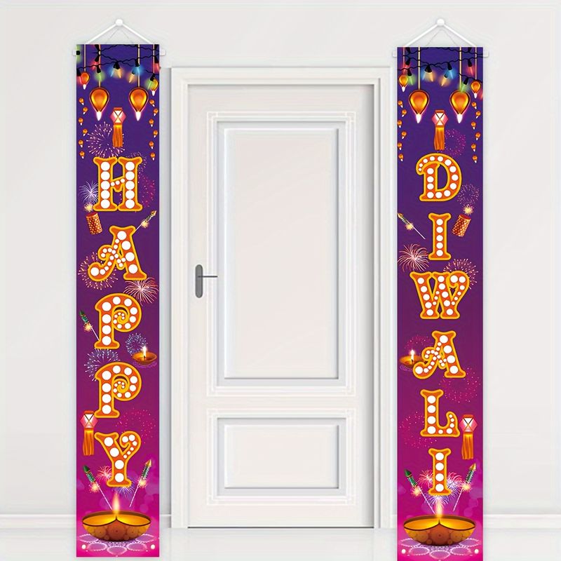 VIKAMA 2 шт. Баннер на дверь к – обзор и цена Lighting Decoration For Diwali
