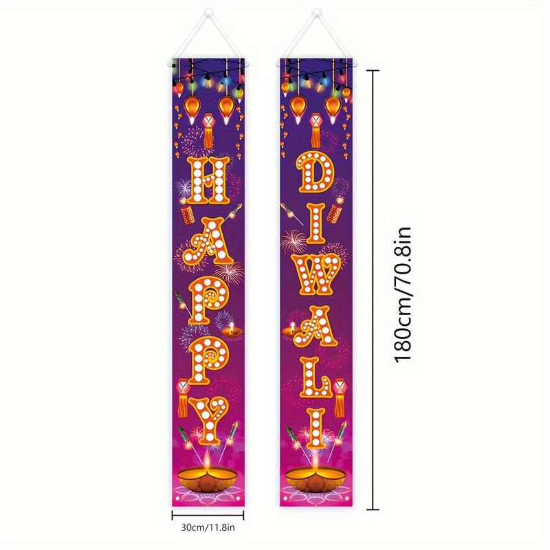 VIKAMA 2 шт. Баннер на дверь к – обзор и цена Lighting Decoration For Diwali